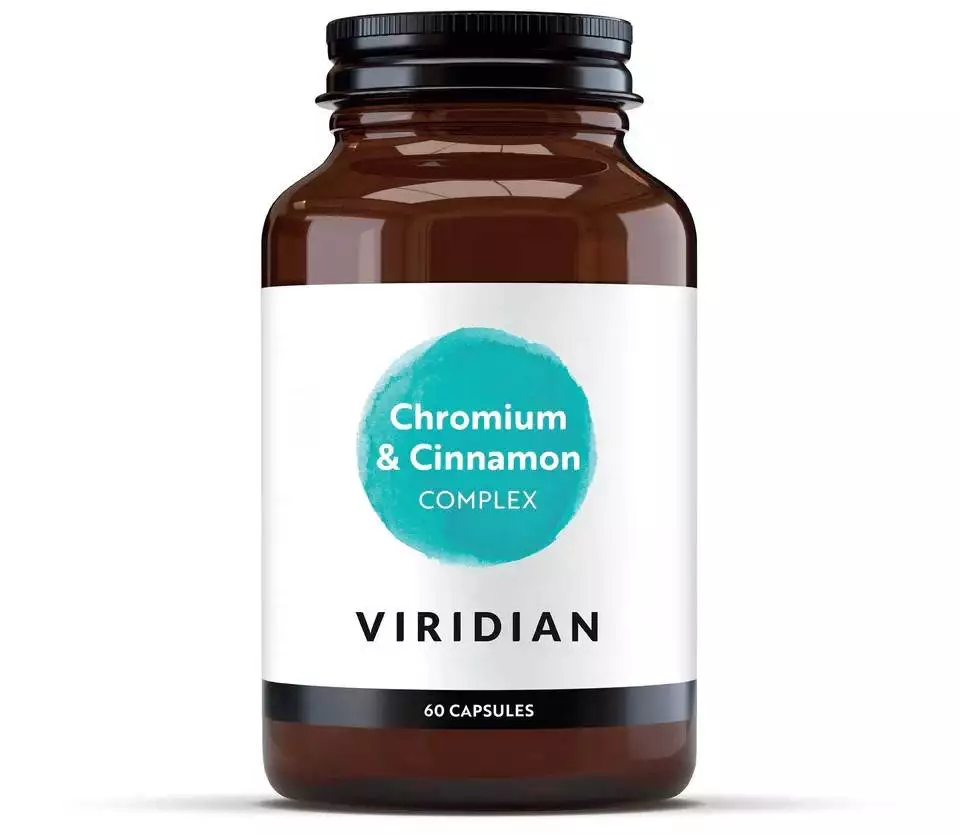 viridian chromium & cinnamon complex (14 capsules)
