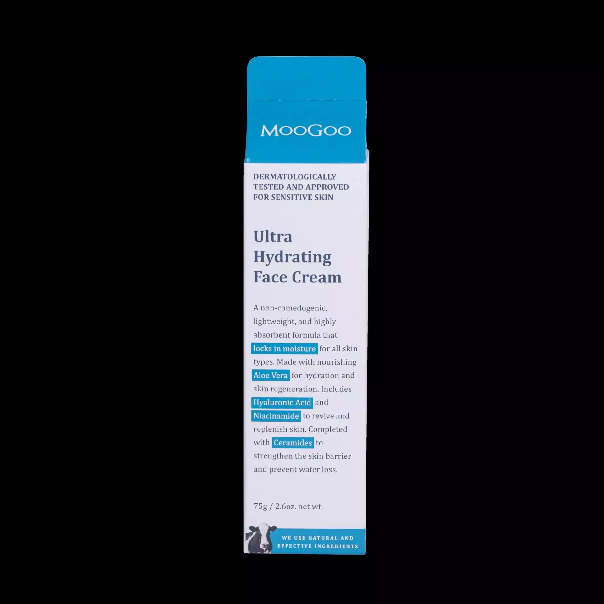 moogoo ultra hydrating face cream (75g)