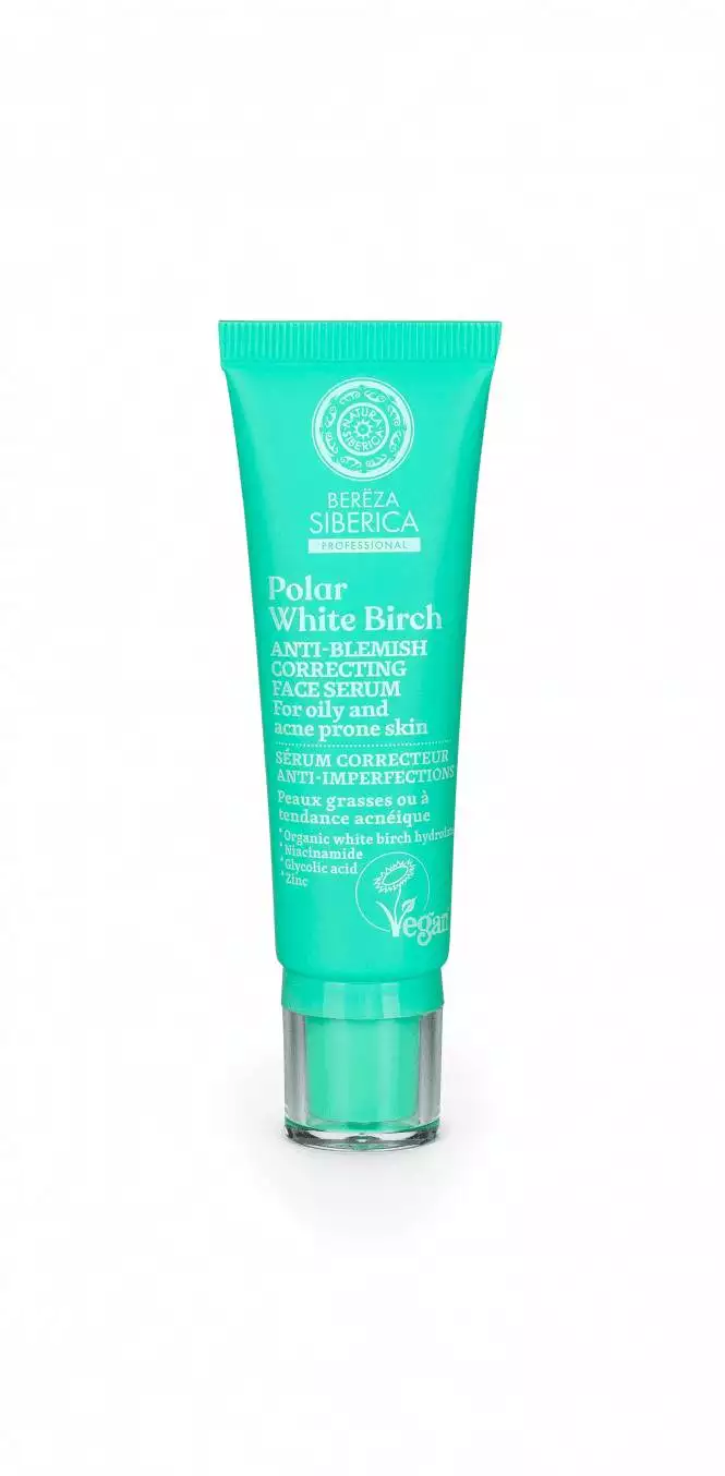 bereza siberica polar white birch moisturising face cream gel (50ml)