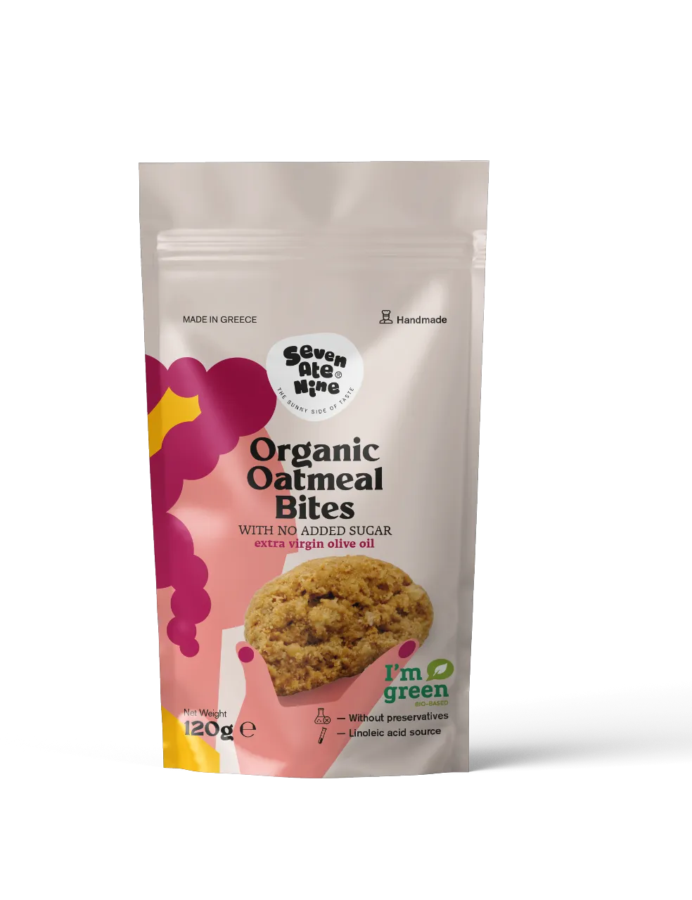 7ate9 organic oatmeal bites