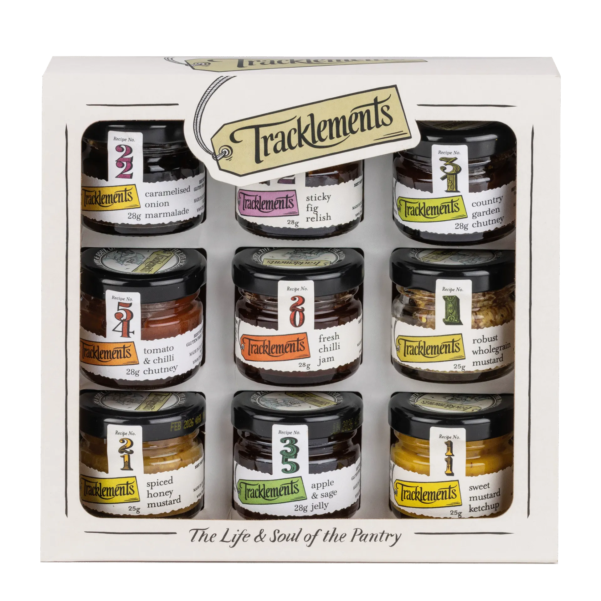 gp14 9 jar mini gift pack front