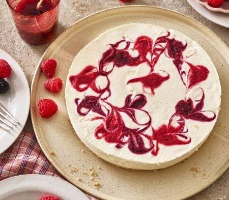 cook mixed berry vanilla cheesecake (serves 6 8)