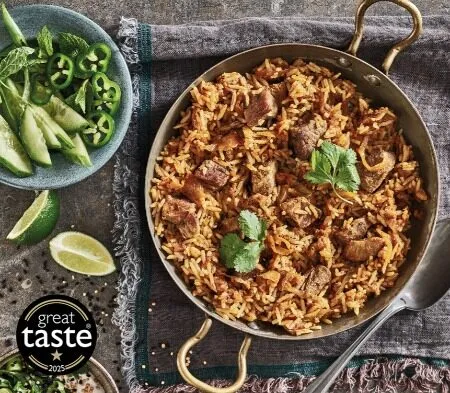 cook lamb biryani (serves 1)