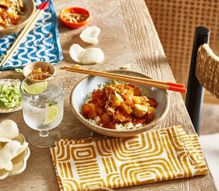 cook sweet & sour chicken (serves 1)