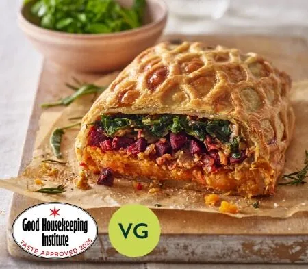 cook squash & beetroot wellington (serves 2)