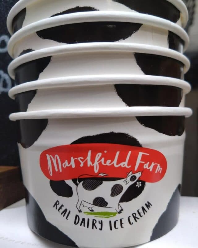 SO WE KNOW ICE CREAM WASN'T YOUR FIRST THOUGHT TODAY....but stock up Friday as it's going to be a warm weekend and perfect ice cream weather!  Enjoy a @marshfieldices  cone to take away and enjoy after your Friday shop and a tub to take home to enjoy over the weekend.  We have waffle cones both regular and gluten free that you can also purchase to create your own at home ice cream parlour ❤ 
We have plenty of choices of tubs to take home in 500ml or 1L sizes from various brands with plenty of vegan and/or gluten free options too
💜Marshfield Farm
💜Booja Booja
💜Yeo Valley
💜Swedish Glace 

We look forward to seeing you! Open Friday and Saturday 9am-4pm

#icecream #marshfieldfarm #boojabooja #yeovalley #icecreamparlour #loveicecream #organicicecream #veganicecream #dairyicecream #sunnyweekend #visithartleywintney @visithartleywintney