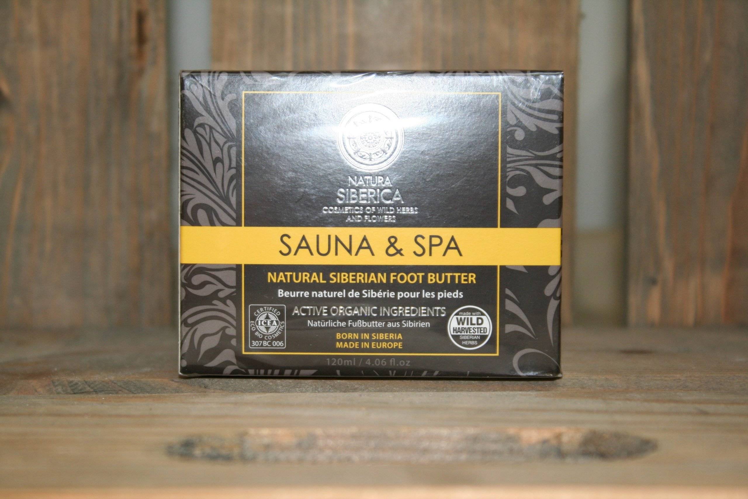 Natura Siberia foot butter