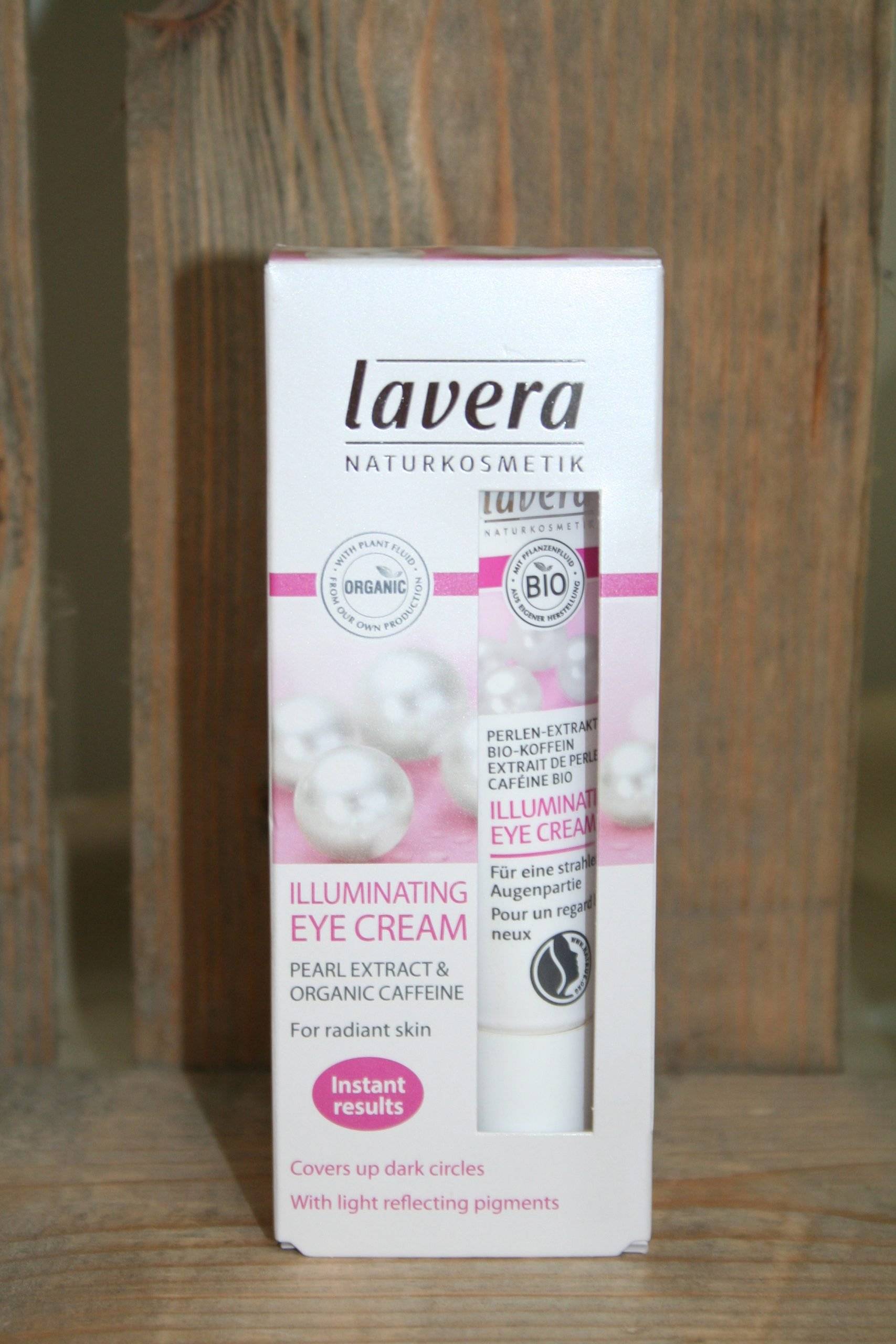 Lavera Illuminating eye cream