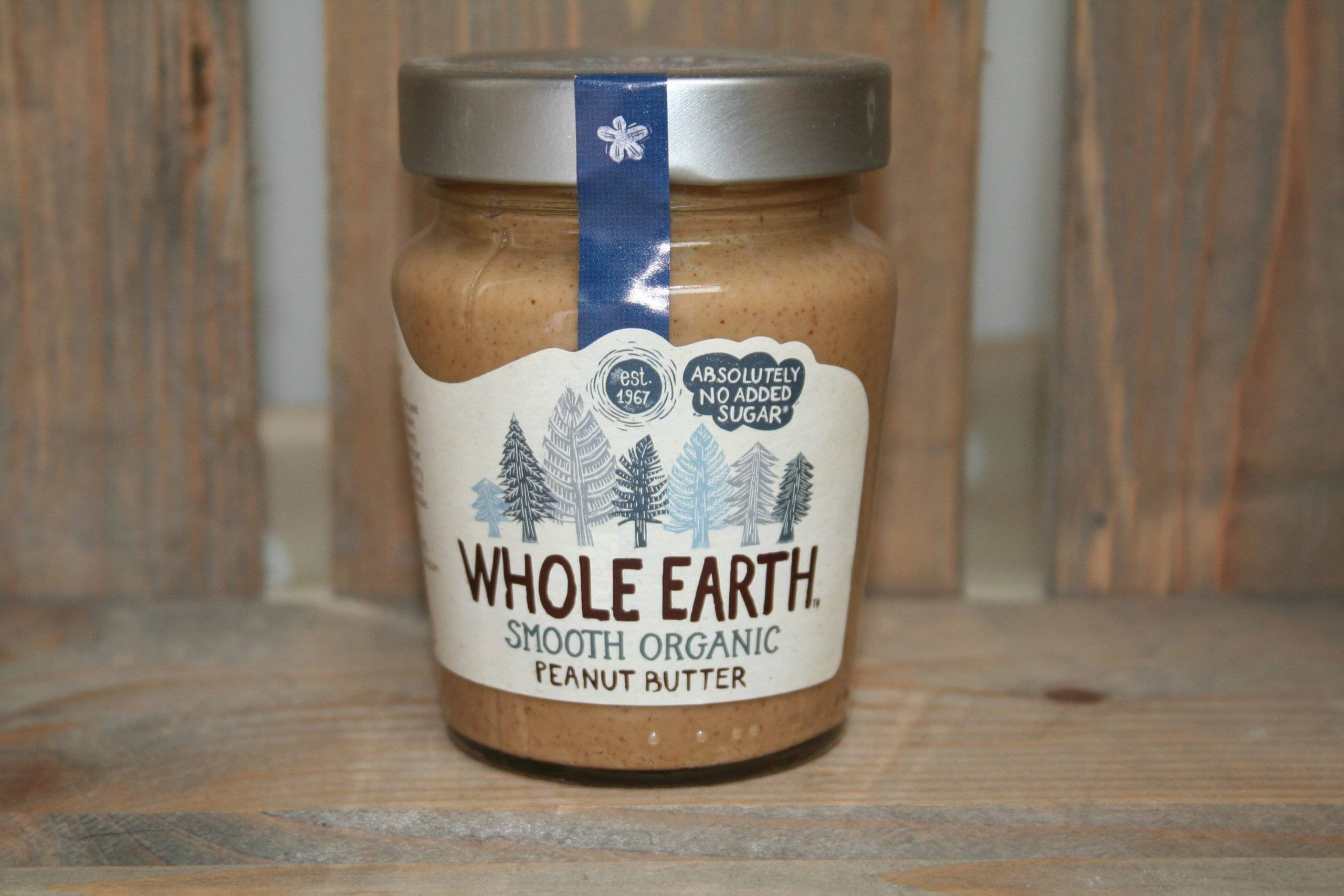 Whole Earth smooth peanut butter
