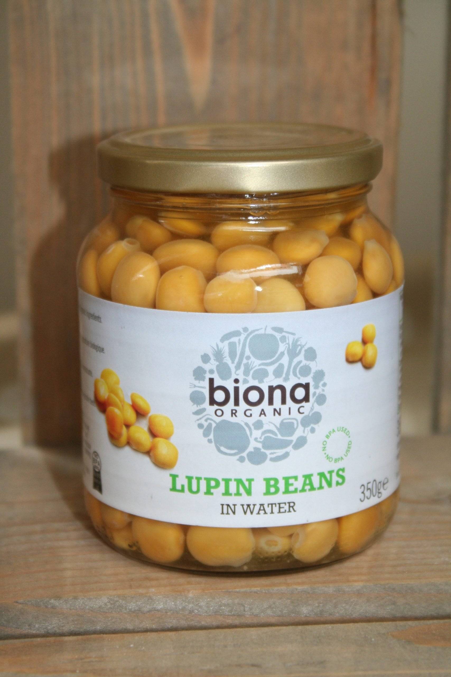 Biona Lupin beans jar