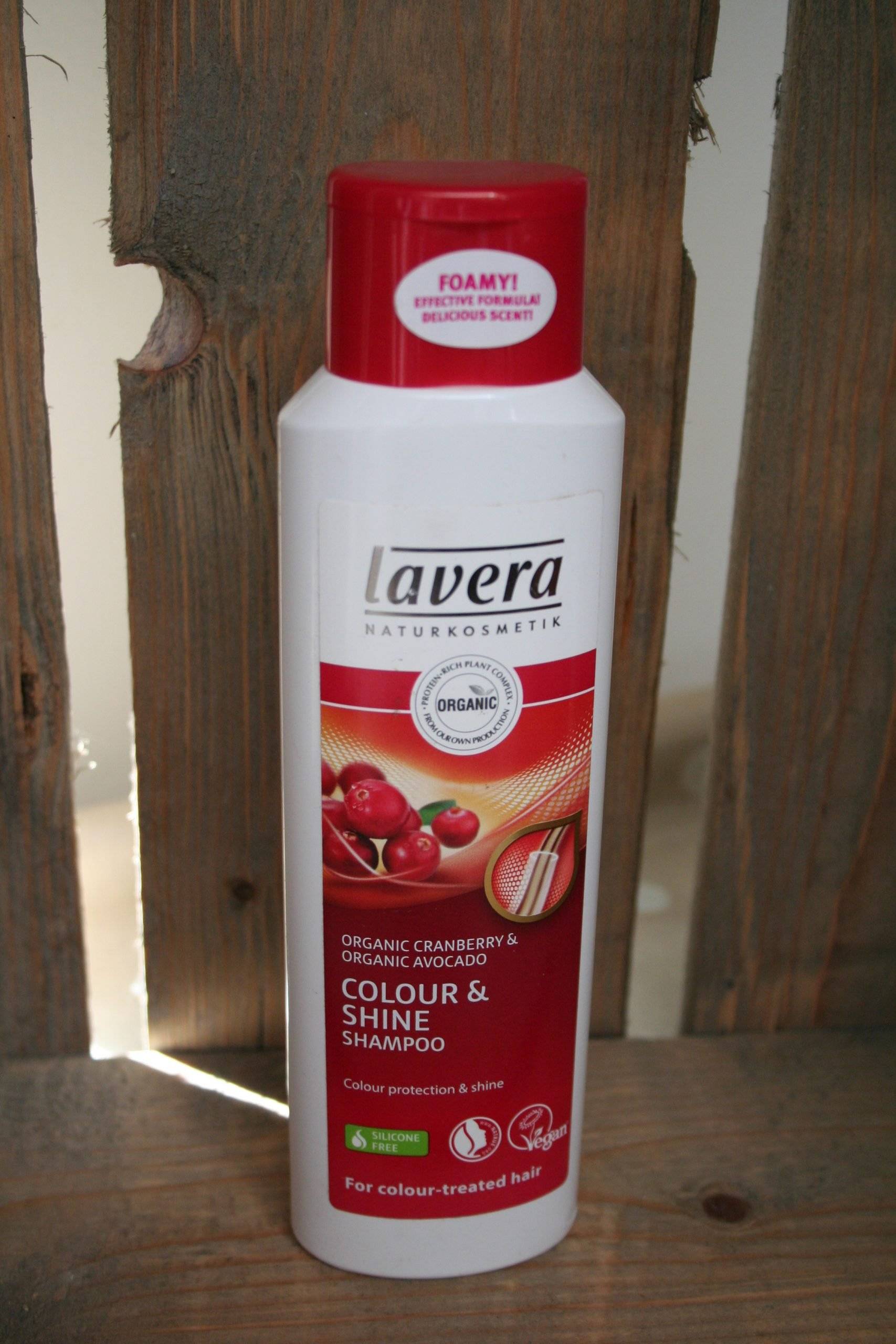 Lavera organic colour & shine shampoo
