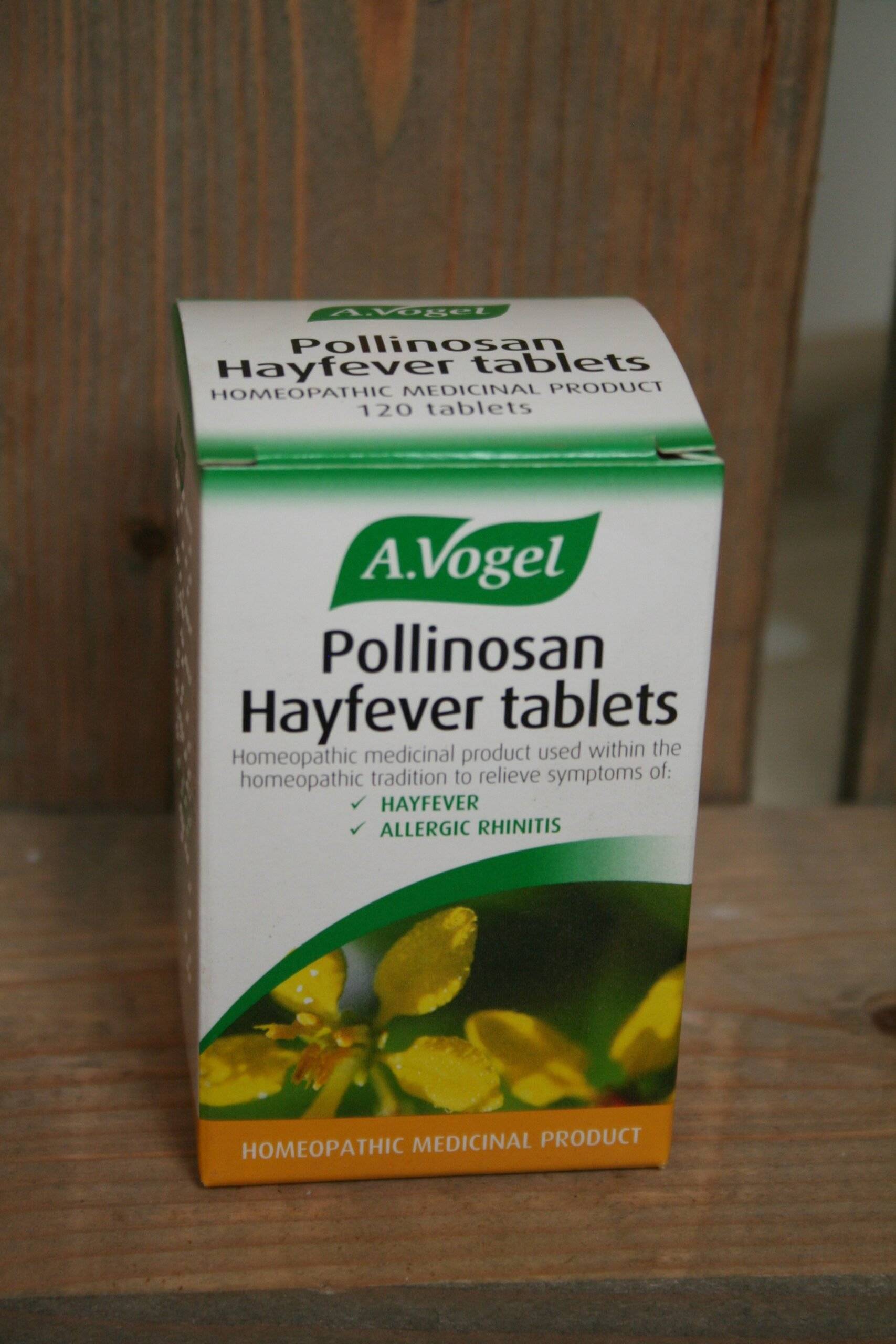 A Vogel pollinosan hayfever tablets