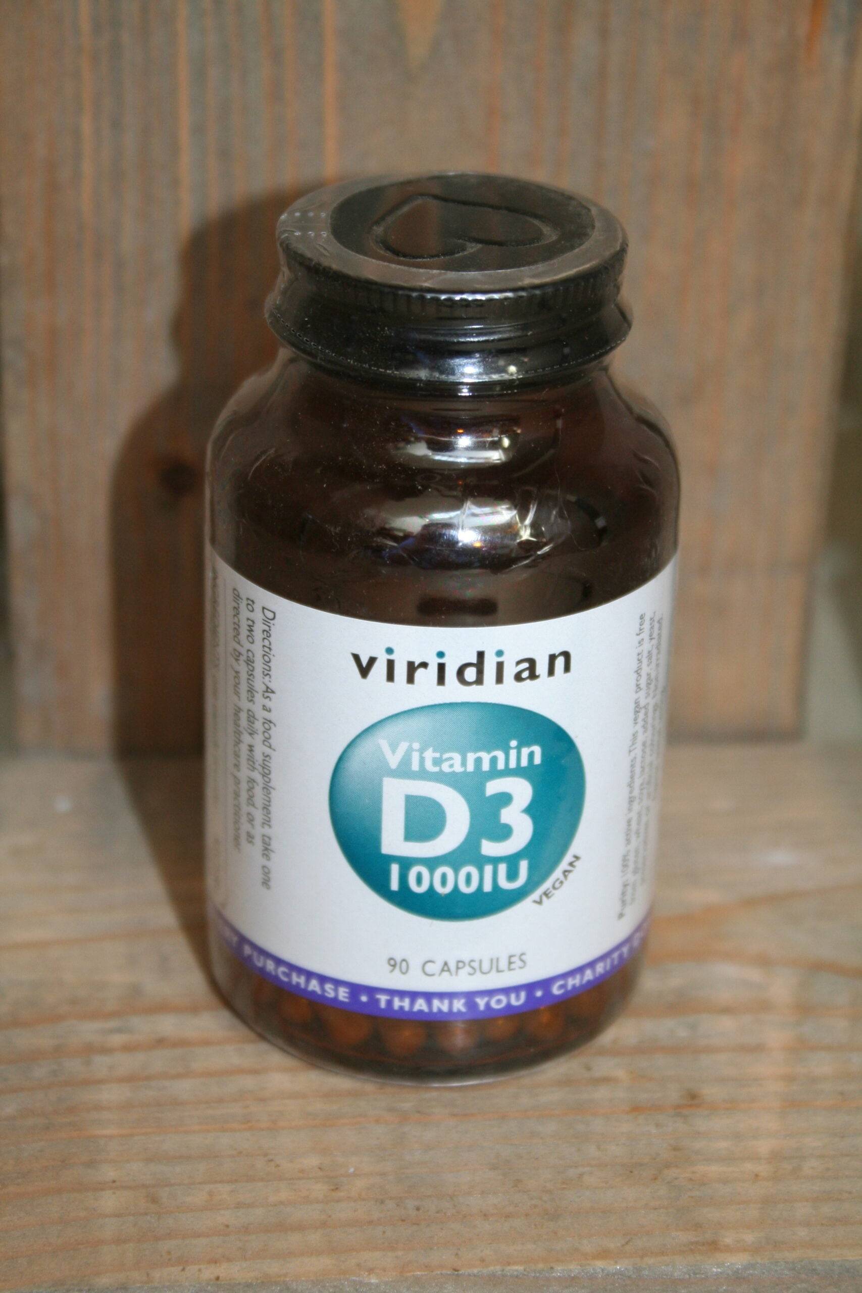 Viridian Vitamin D3 10001U