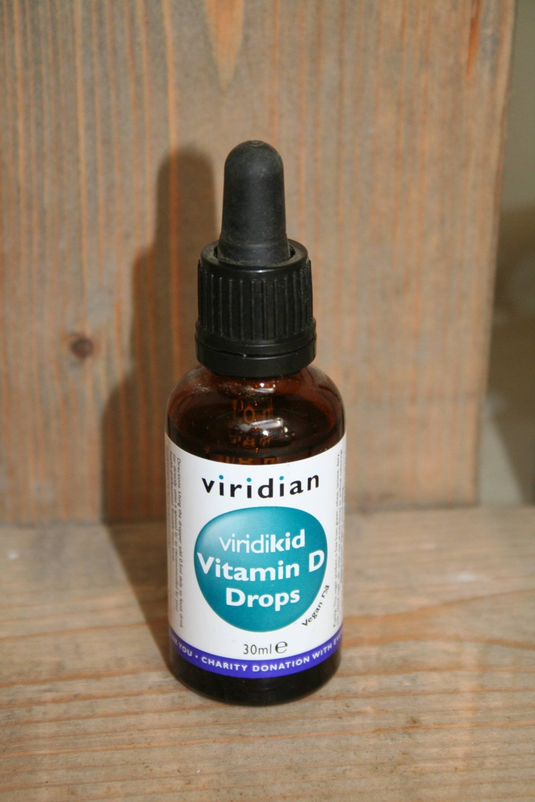 Viridian Viridikid Vitamin D drops