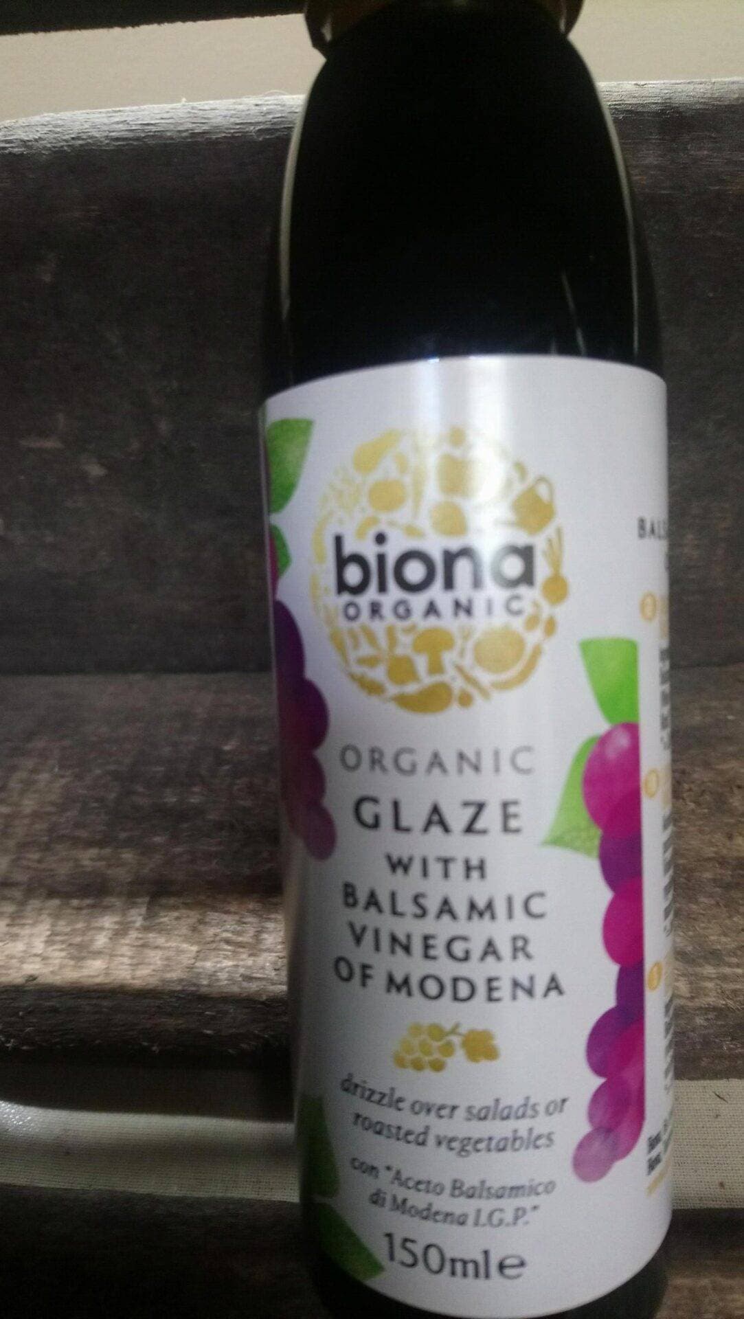 biona glaze with balsamic vinegar (150ml)