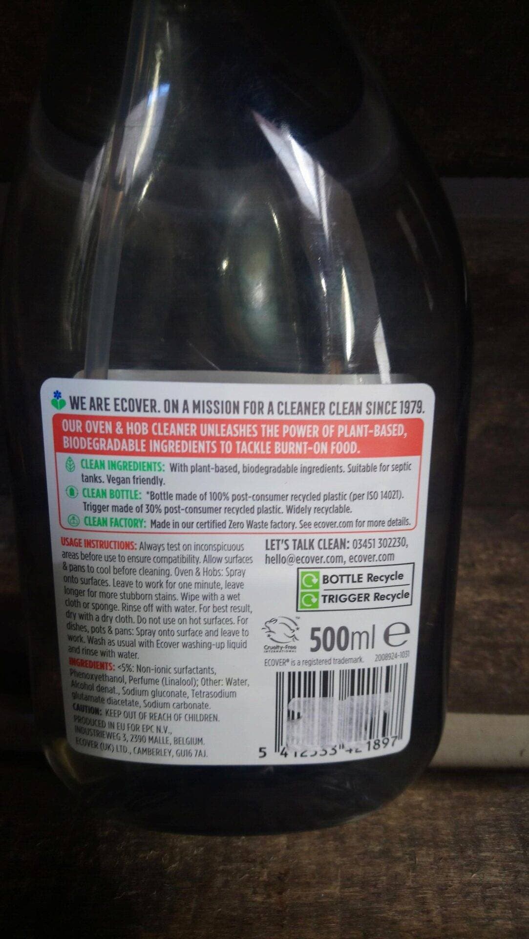 ecozone tough limescale remover (500ml)