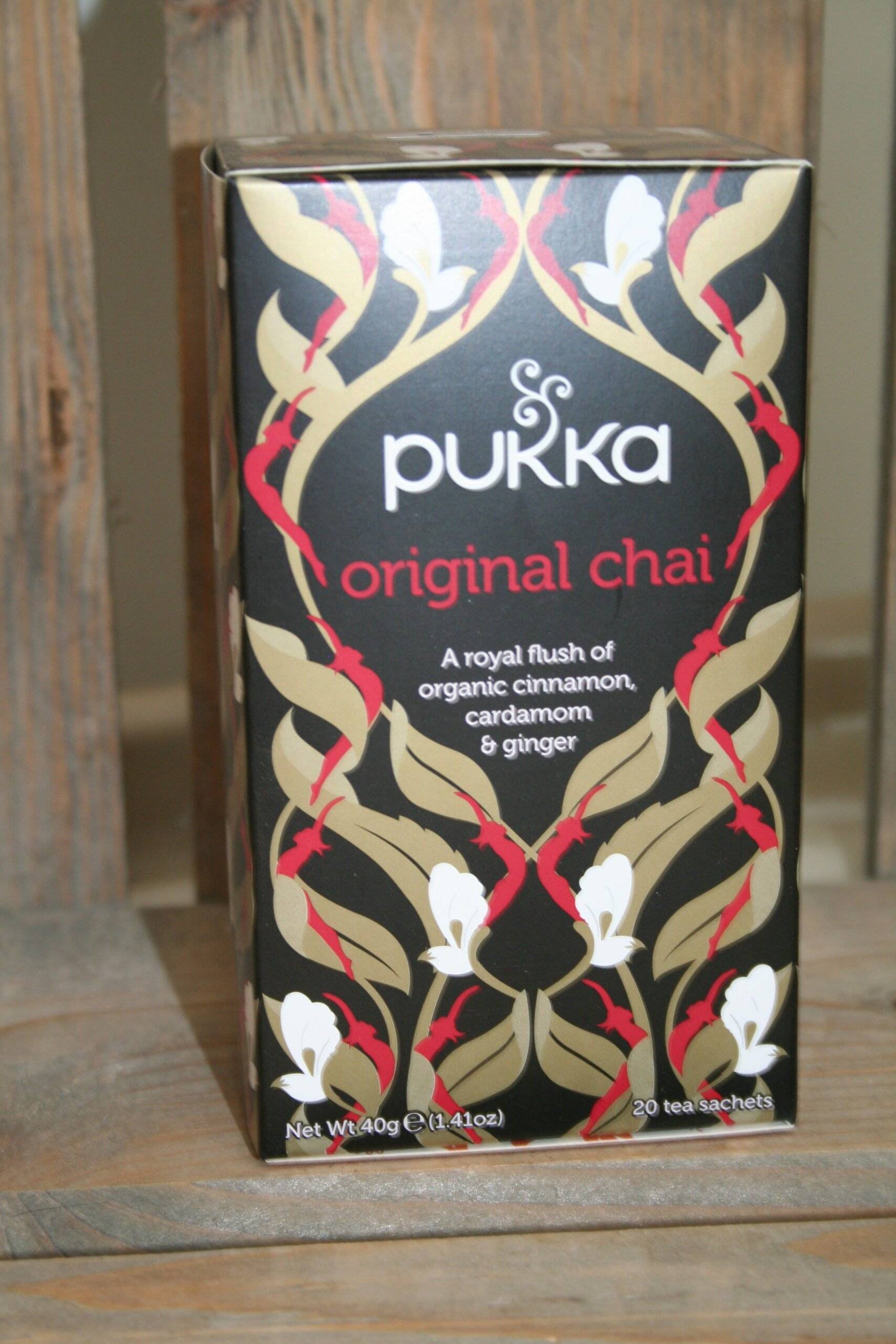 Pukka original chai organic tea bags