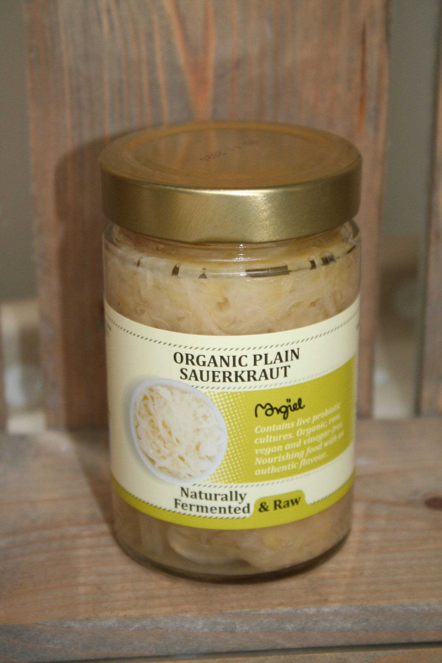 organic plain sauerkraut