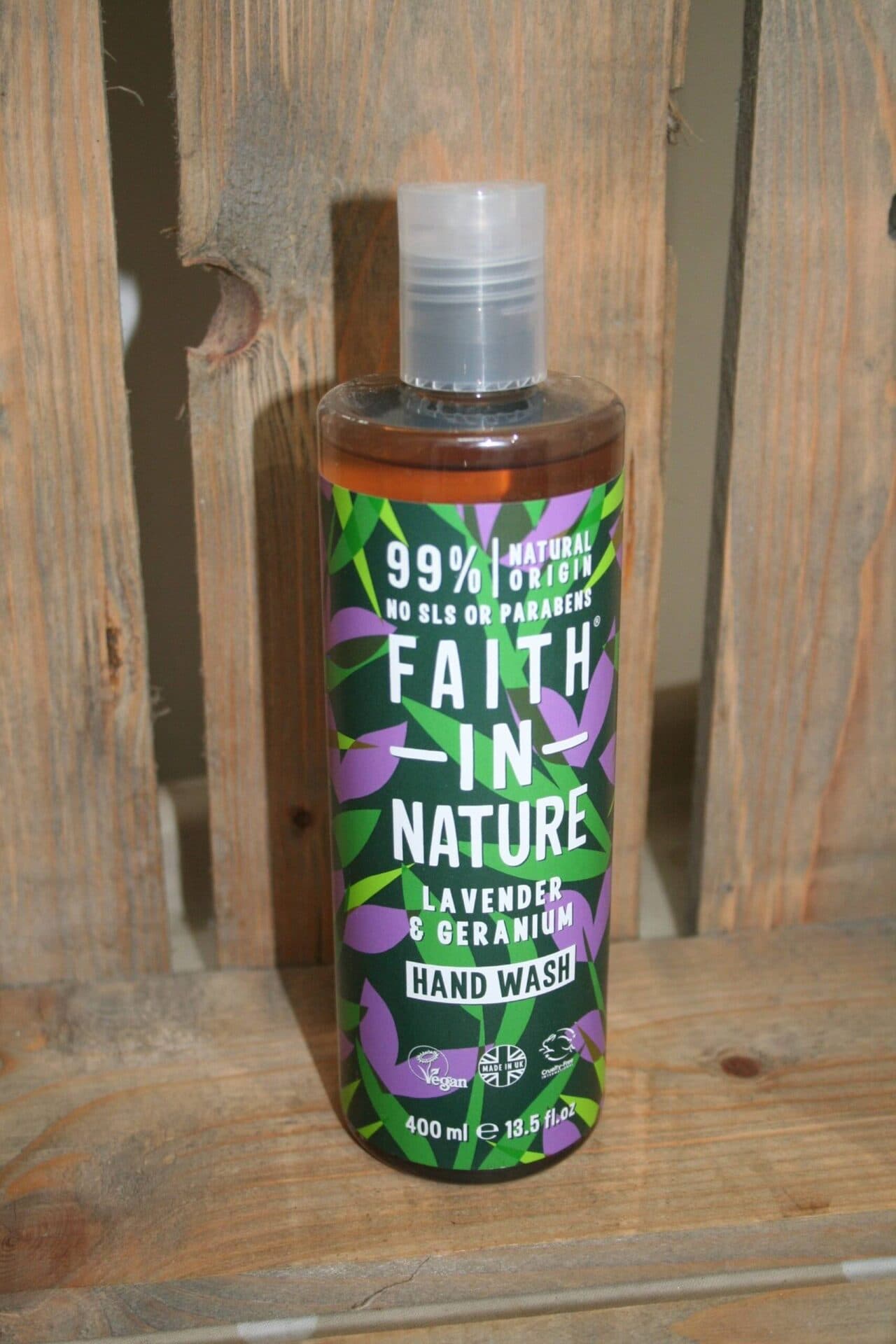 Faith in Nature hand wash lavender & geranium