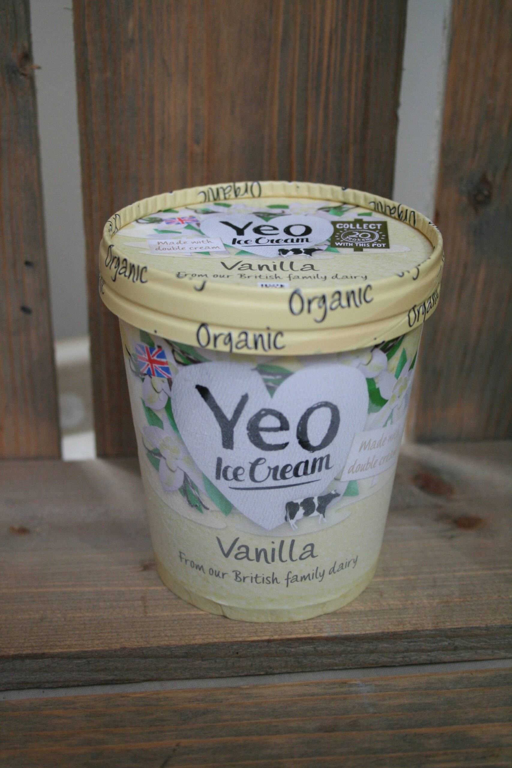 Yeo Valley Vanilla Ice Cream