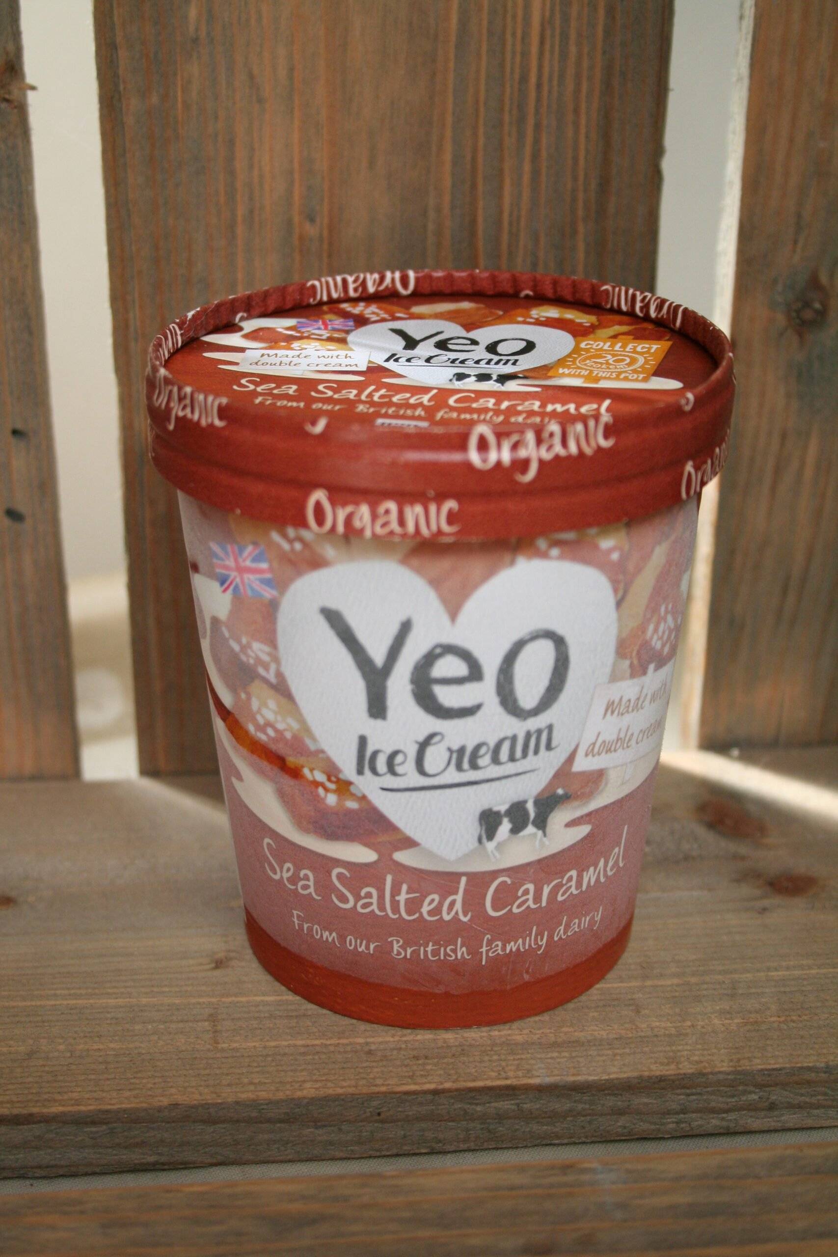 Yeo Valley Sea Salted Caramel Ice Cream
