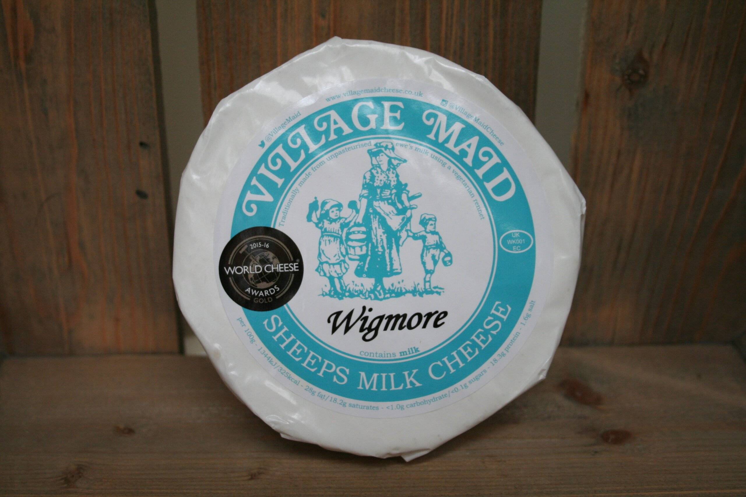 Village Maid Wigmore sheeps milk cheese large