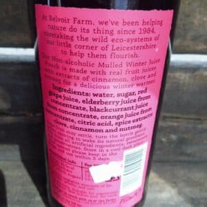 belvoir festive edition mulled winter punch non alcoholic (750ml)
