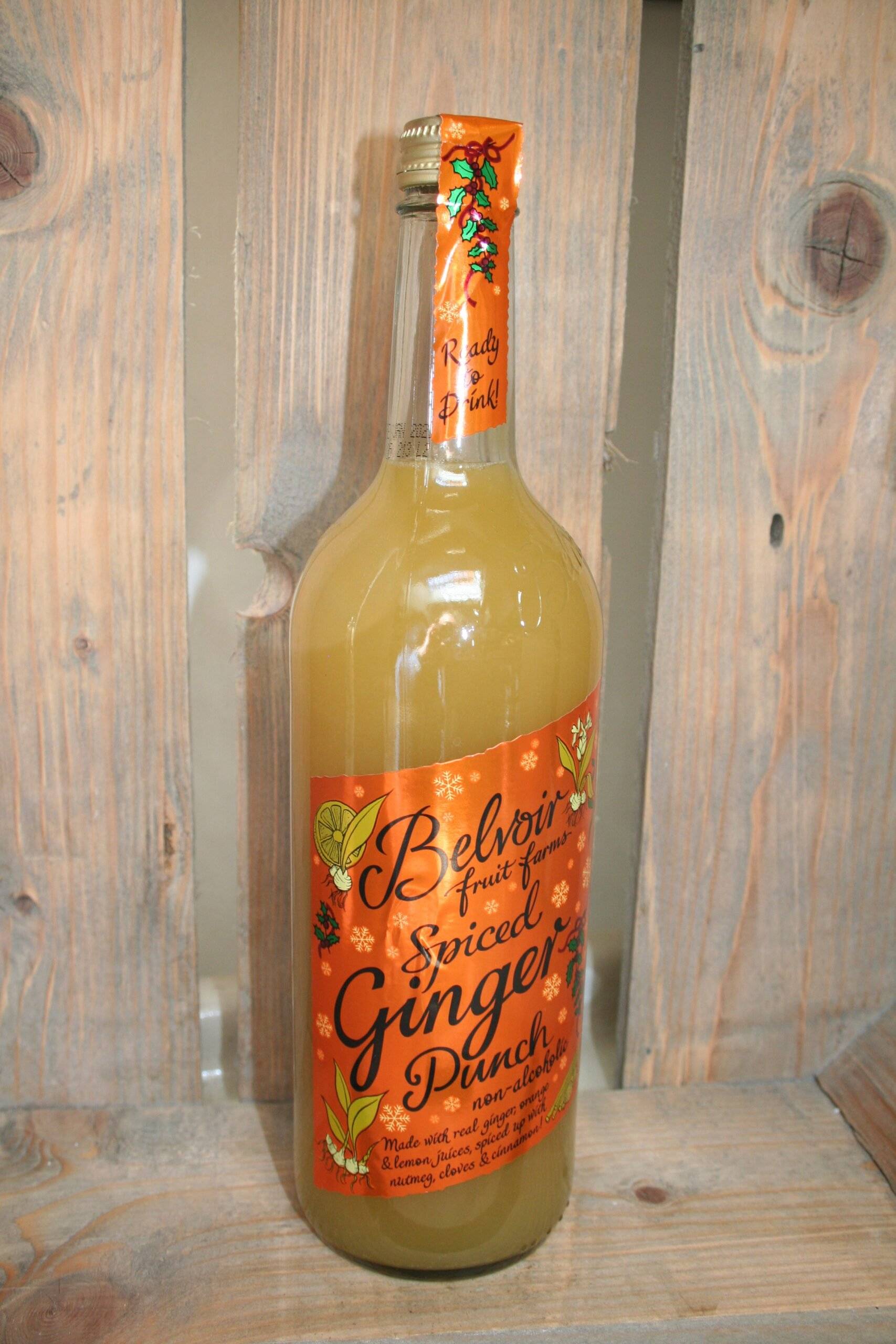 Belvoir spiced ginger punch