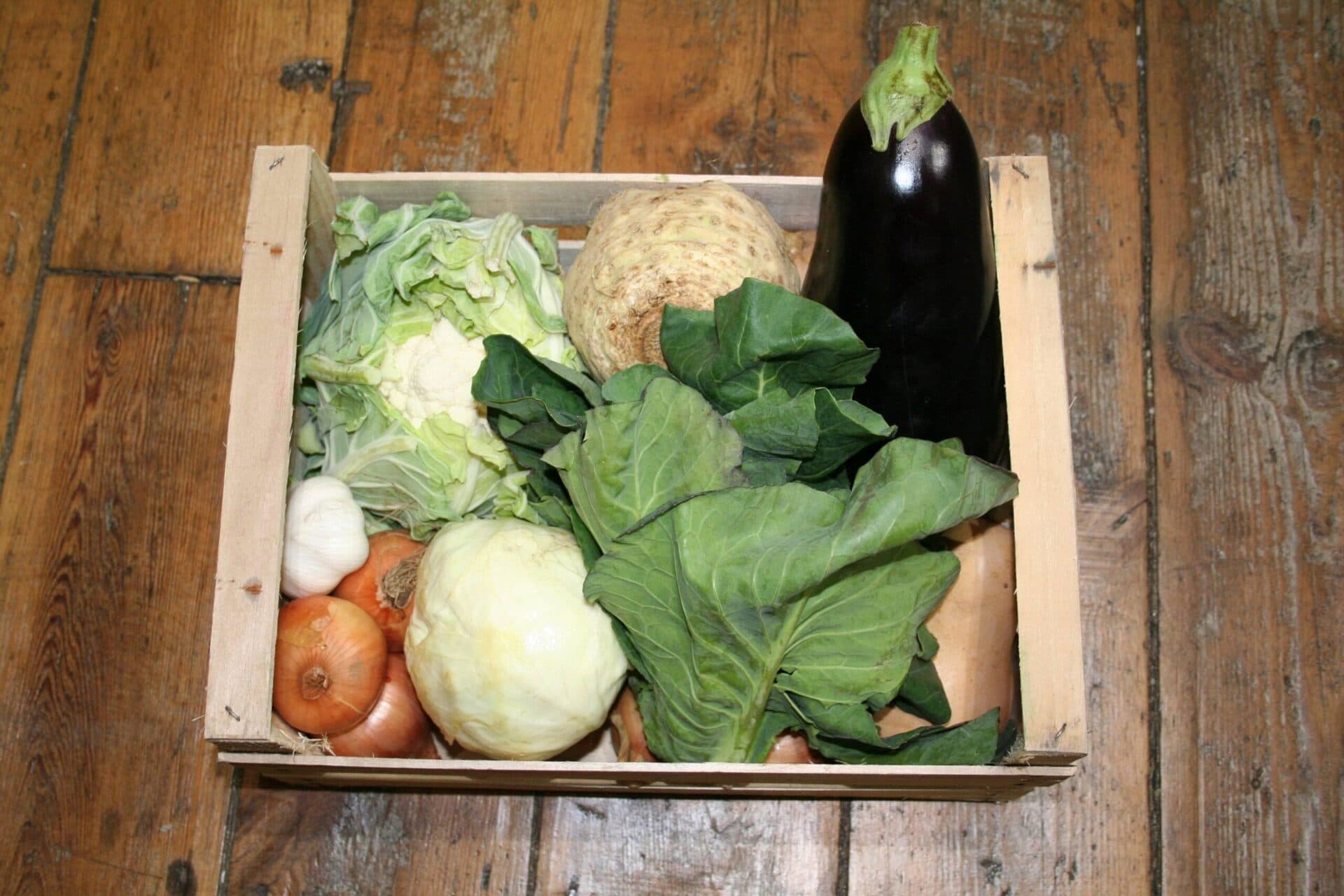 Organically Speaking veg box