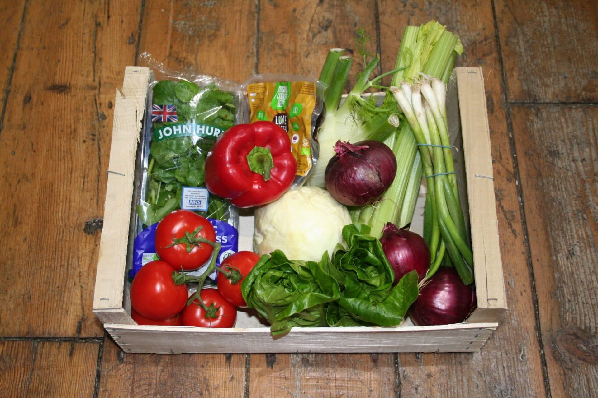Organically Speaking salad box
