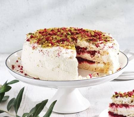 Cook fruit vacherin frozen food