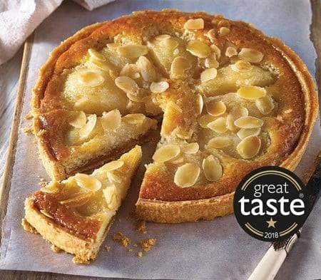 Cook frozen food pear & ginger tart pudding