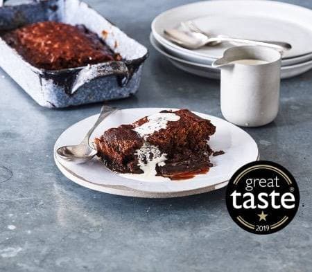 Cook sticky toffee pudding
