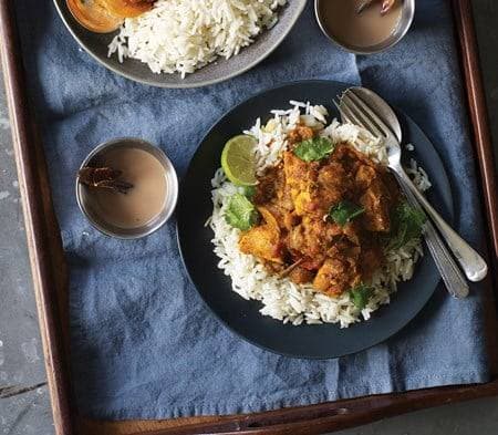 Cook chicken jalfrezi