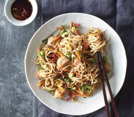 Cook pots for 1 Teriyaki chicken noodles