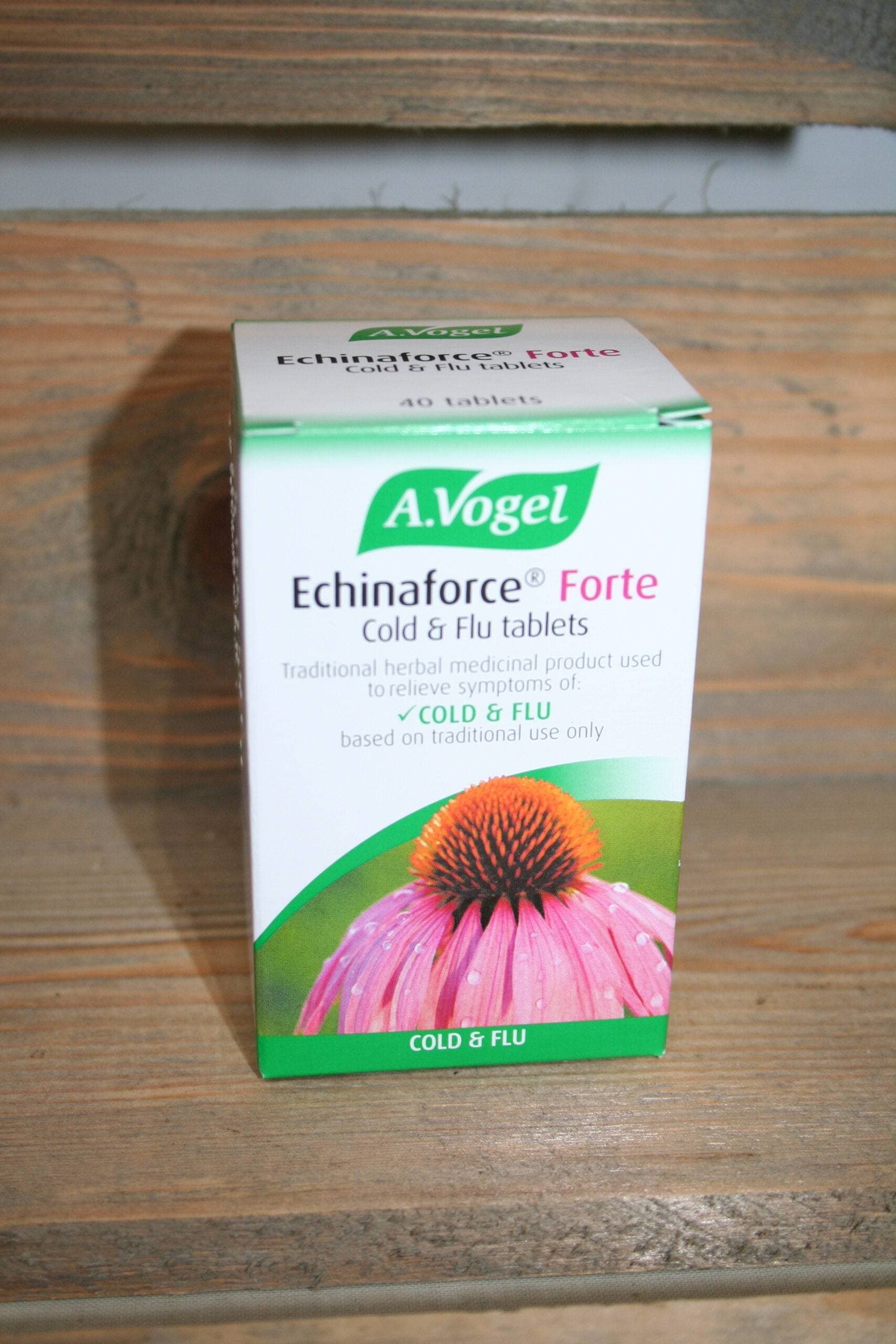 A Vogel Echinaforce cold & flu tablets