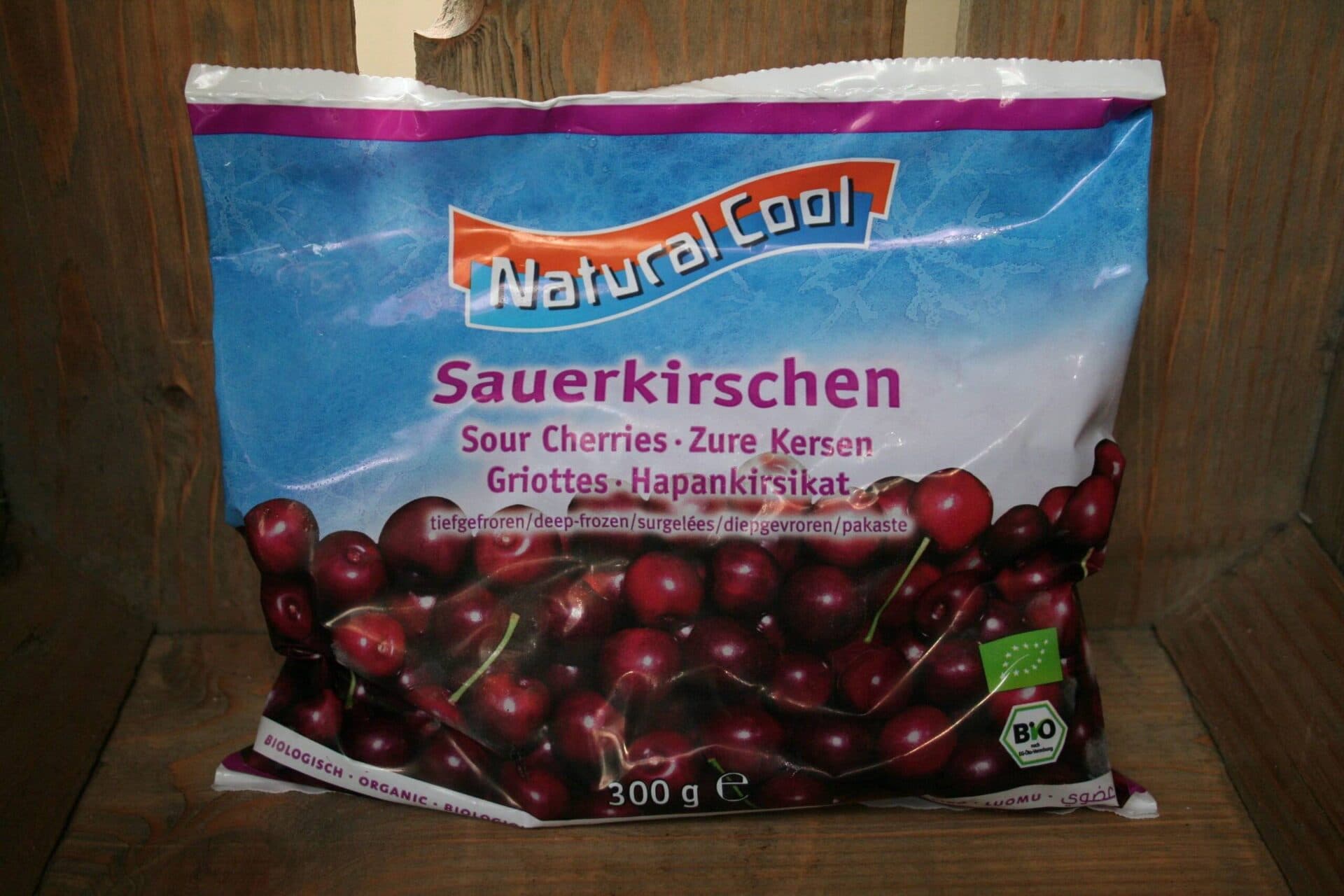 Natrural Cool sour chewrries frozen