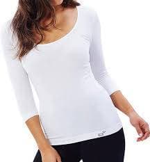 Boody scoop neck top