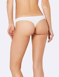 Boody white g string