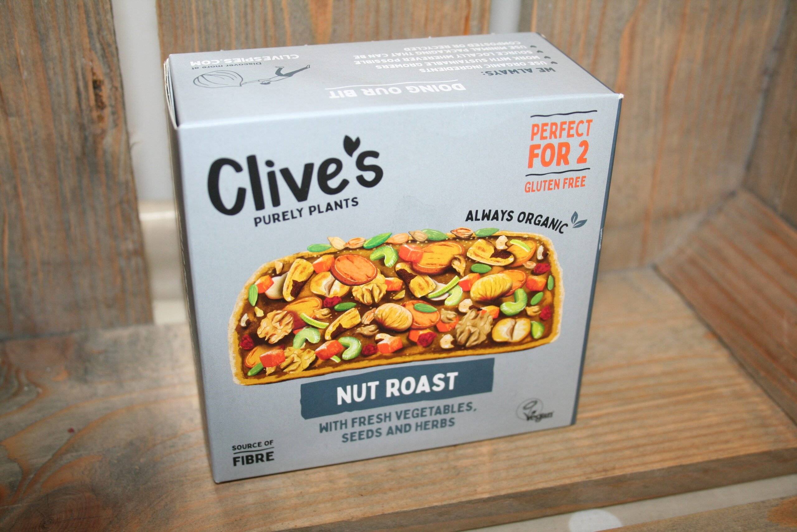 Clives frozen organic nut roast