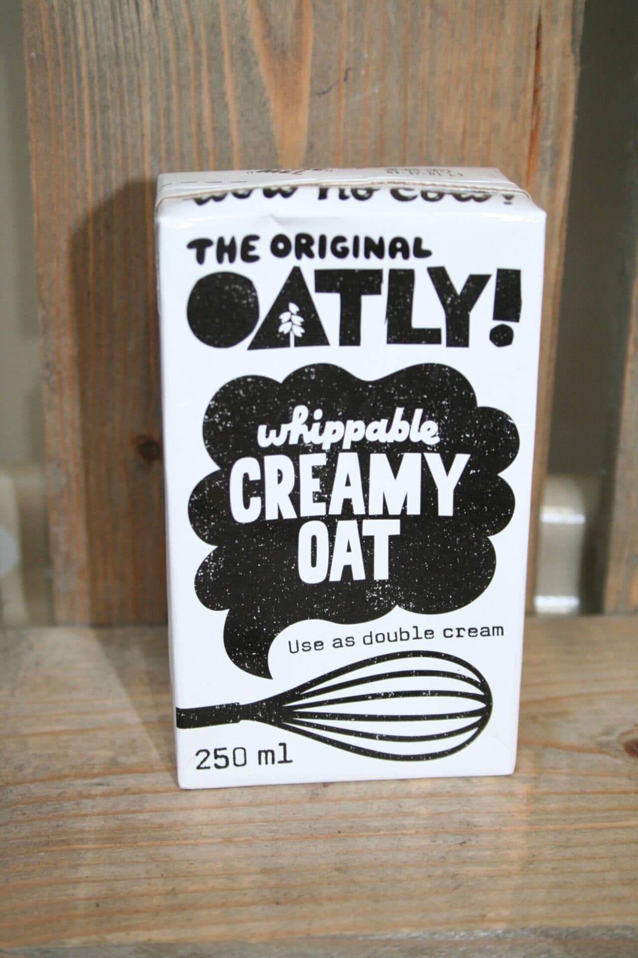 Oatly whippable creamy oat