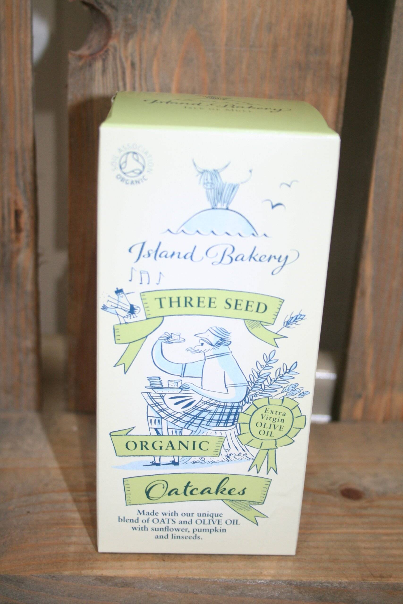 Island Bakery organic three seed oatcakes