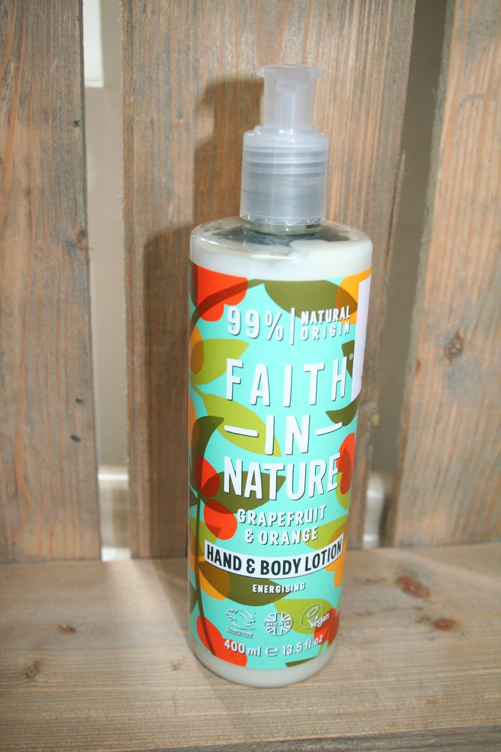 Faith in Nature Grapefruit & orange hand & body lotion
