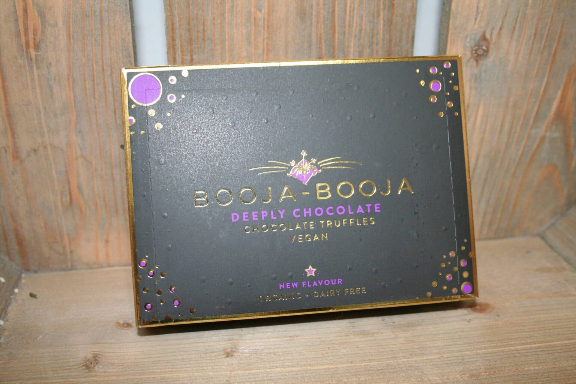 Booja Booja deeply chocolate truffles vegan