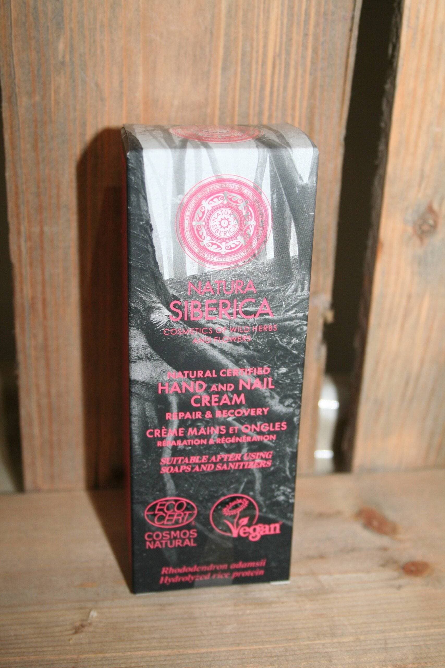Natura Siberica hand &nail cream