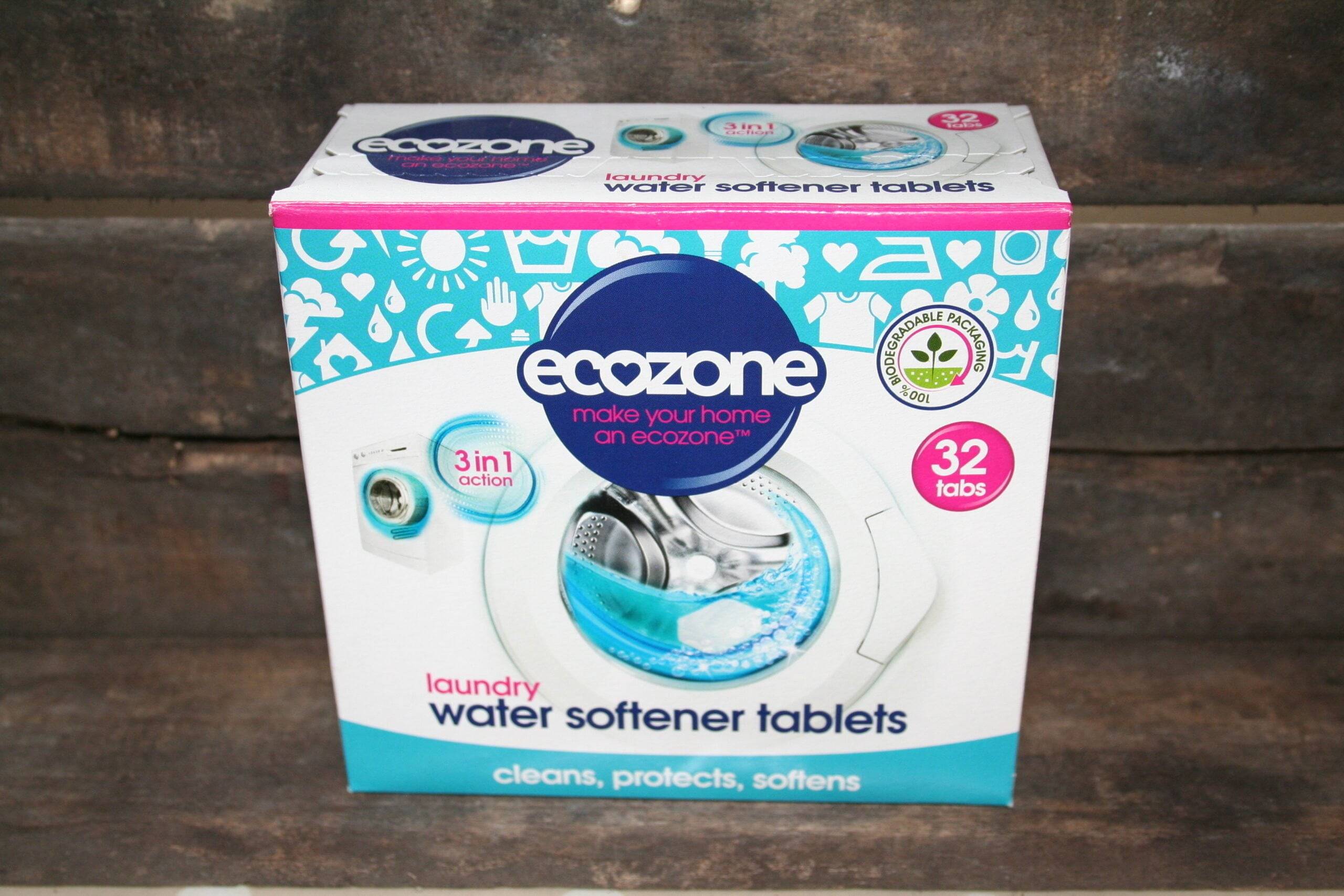 Ecozone laundry water softener tablets