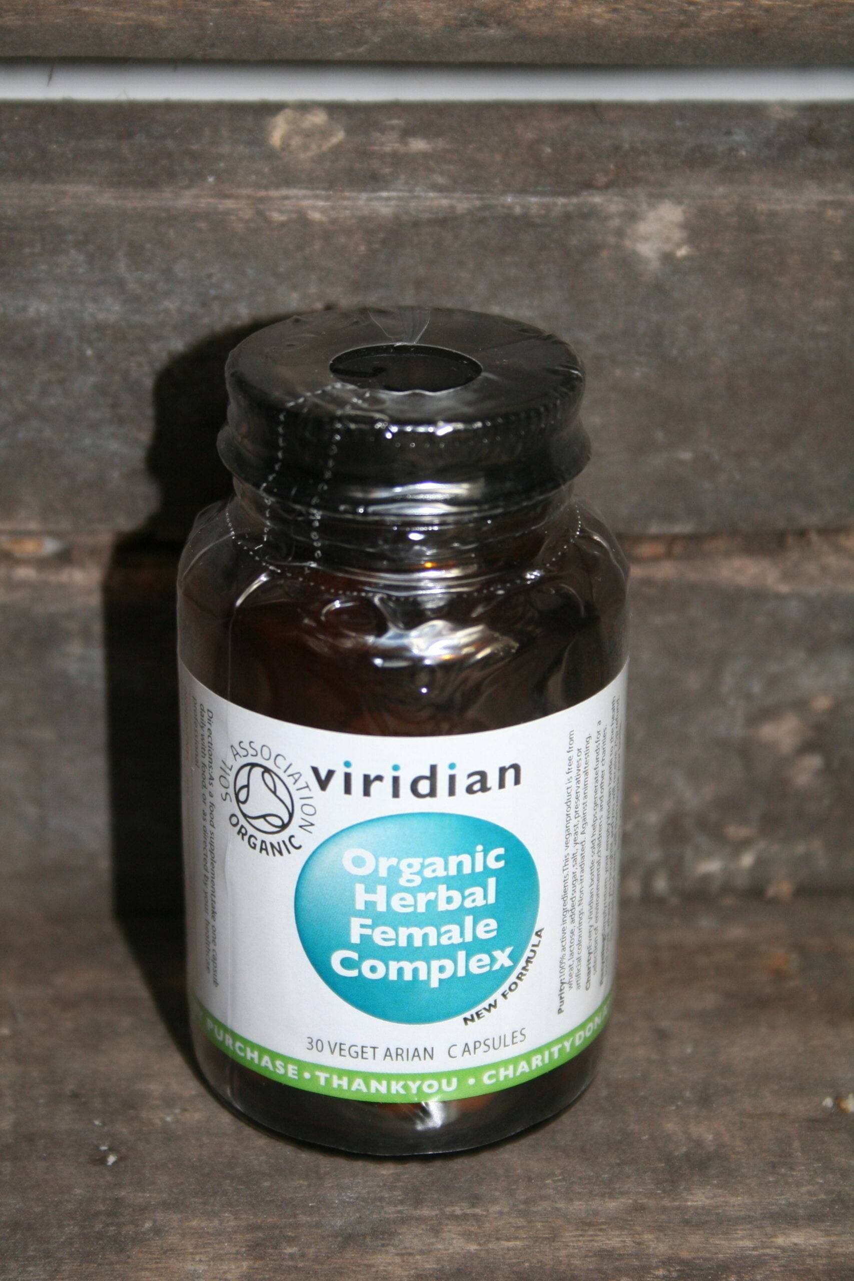 Viridian organic herbal female complex