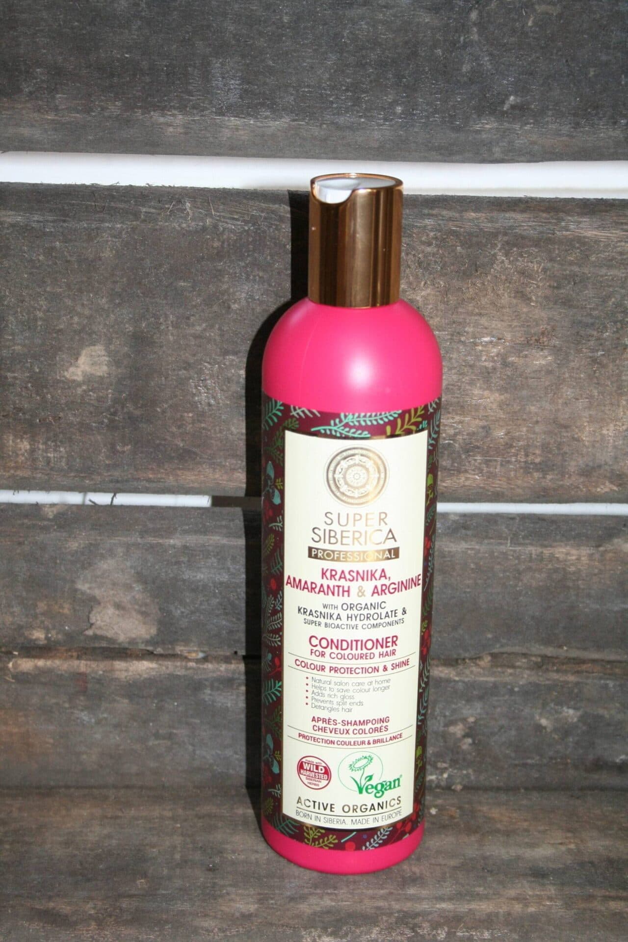 Super Siberica krasnika amaranth & arginine organic conditioner