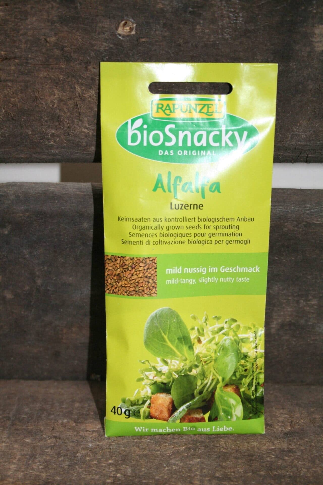 Rapunzel Biosnacky alfalfa