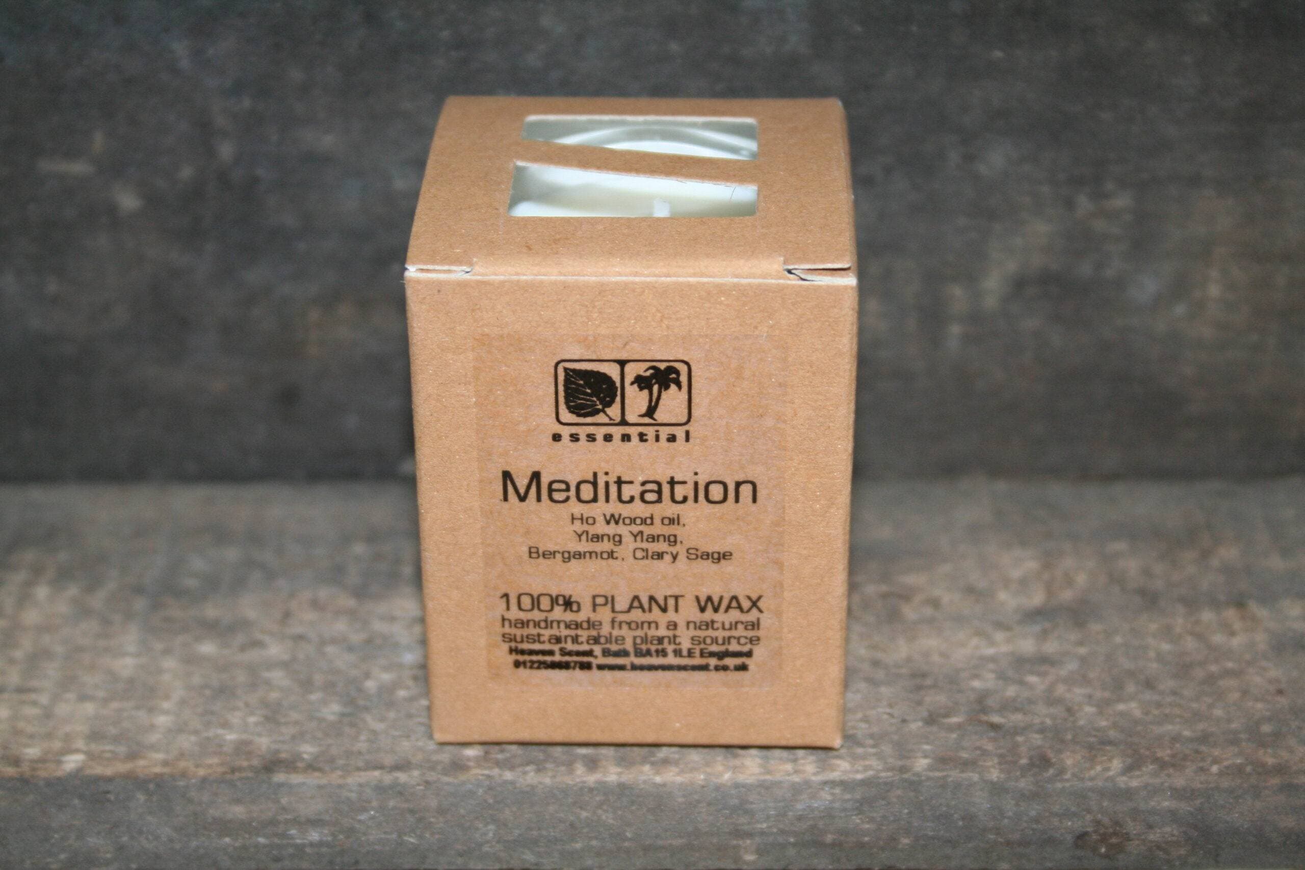 Heaven scent mediation candle